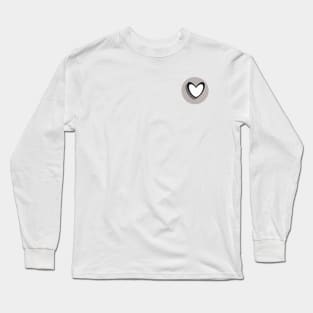 Small Heart Icon Long Sleeve T-Shirt